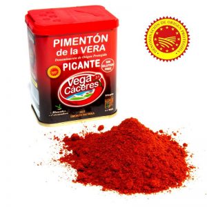 bote de pimenton de la vera picante